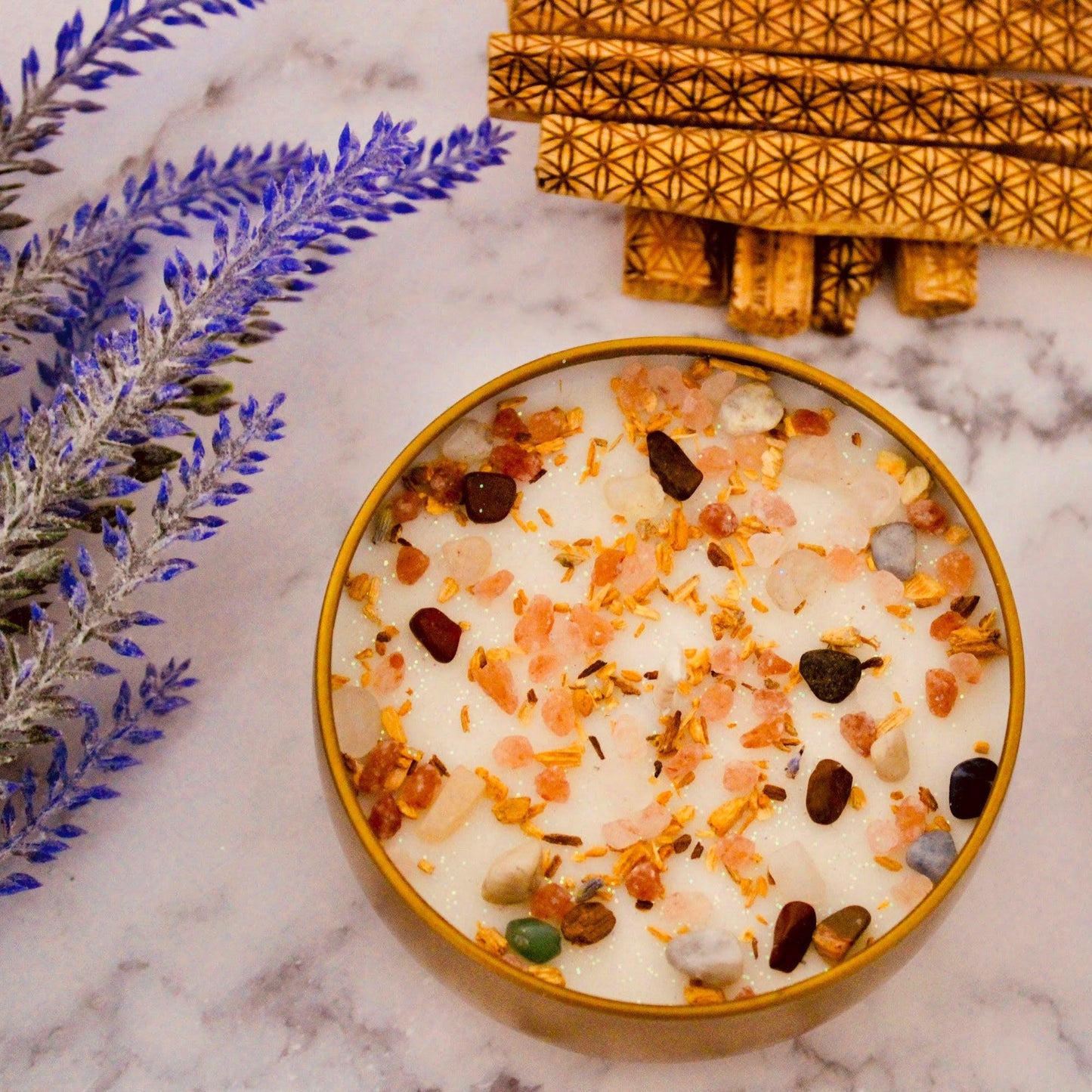 Good Juju - Tin Crystal Candle