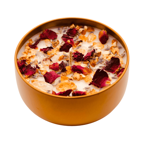 Wealth Crystal Candle Delight