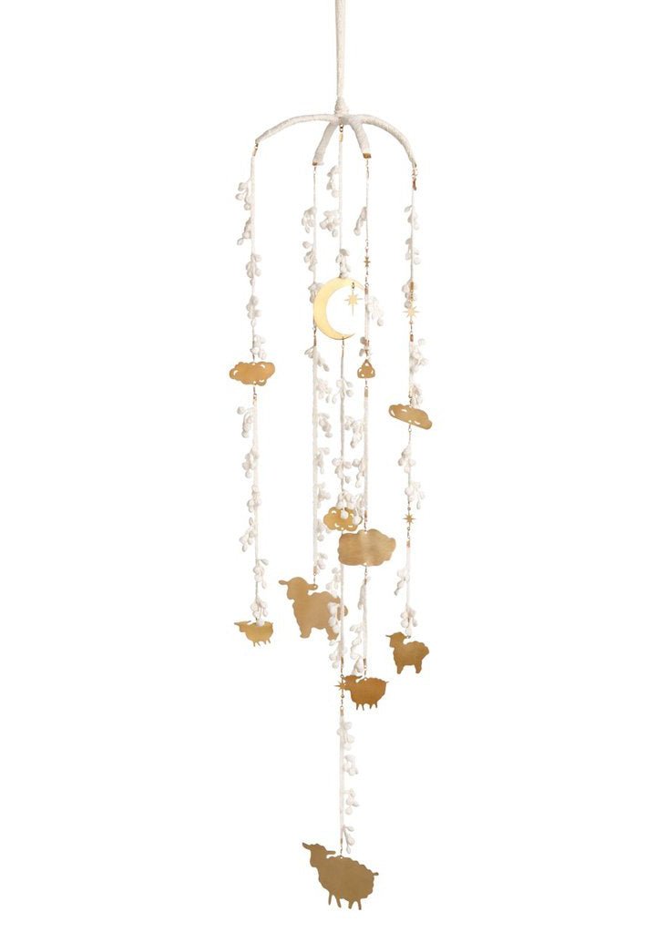 Lace Counting Sheep Mobile