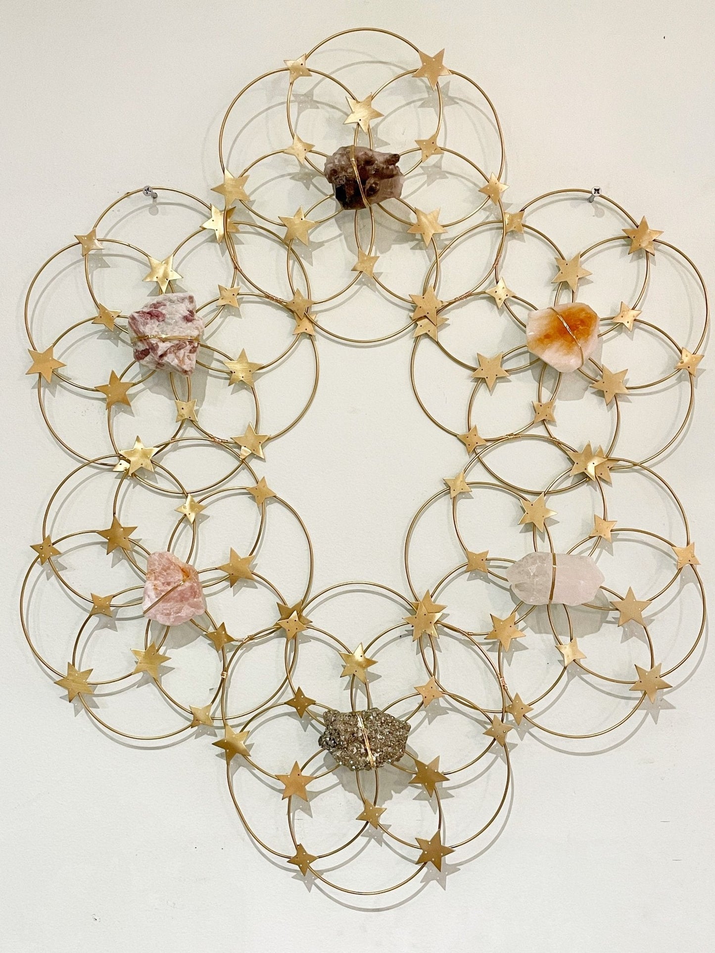 Mega Flower Of Life Healing Crystal Grid