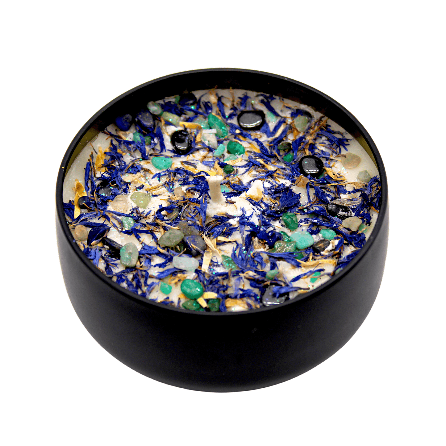 Retrograde Protection - Tin Crystal Candle