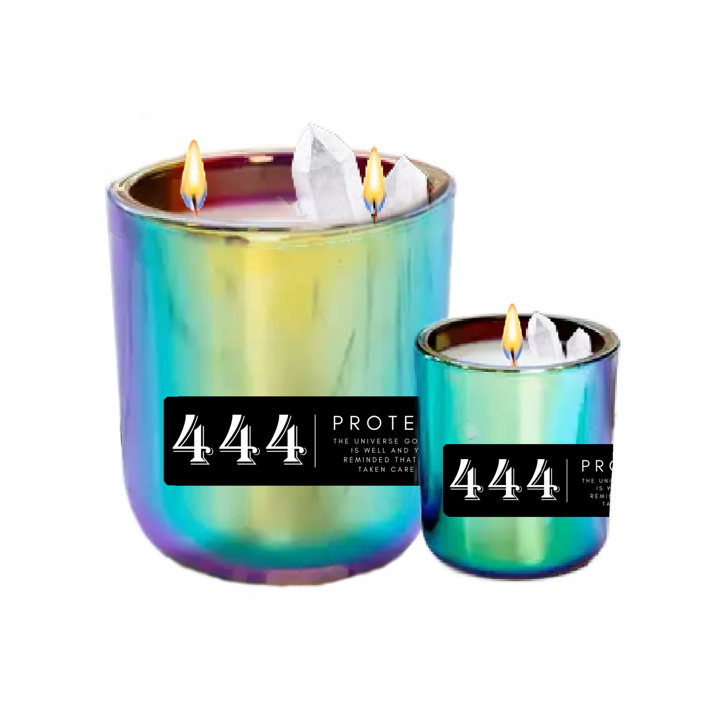 444 Angel Number Candle (Protection)