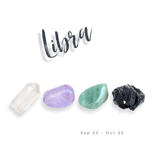 Libra Zodiac Crystal Set