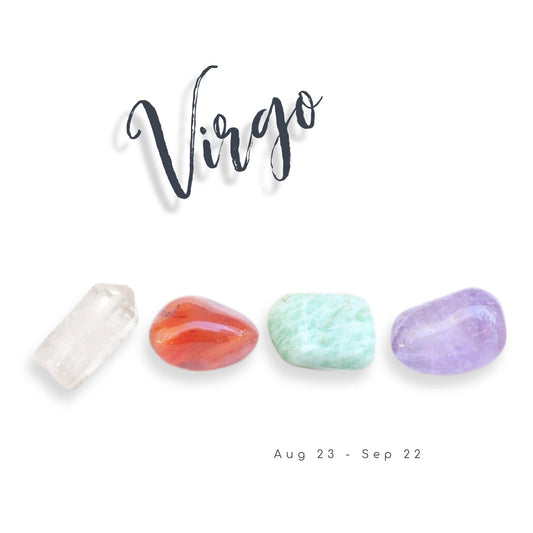 Virgo Zodiac Crystal Set