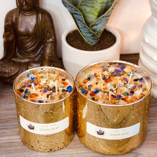 Good Juju - Gold Crystal Candle