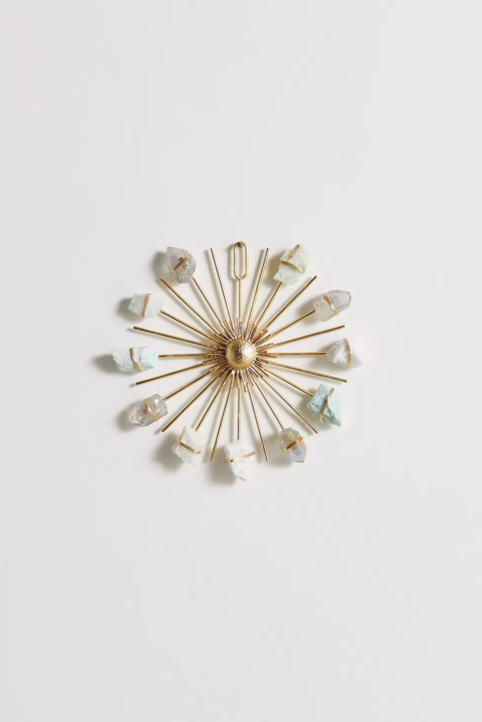 Dreamy Beach House Aesthetic Crystal Grid - Aura Quartz, Blue Calcite, Aquamarine, Amazonite